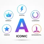 iconic meaning synonyms