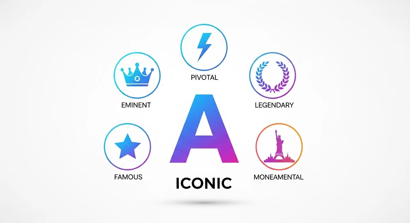 iconic meaning synonyms
