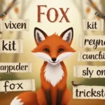 synonyms for fox