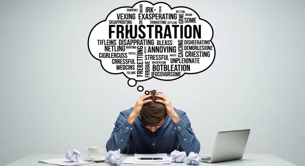 synonyms for frustrating