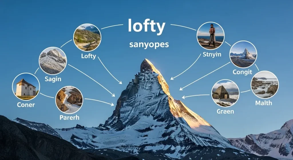 synonyms for lofty