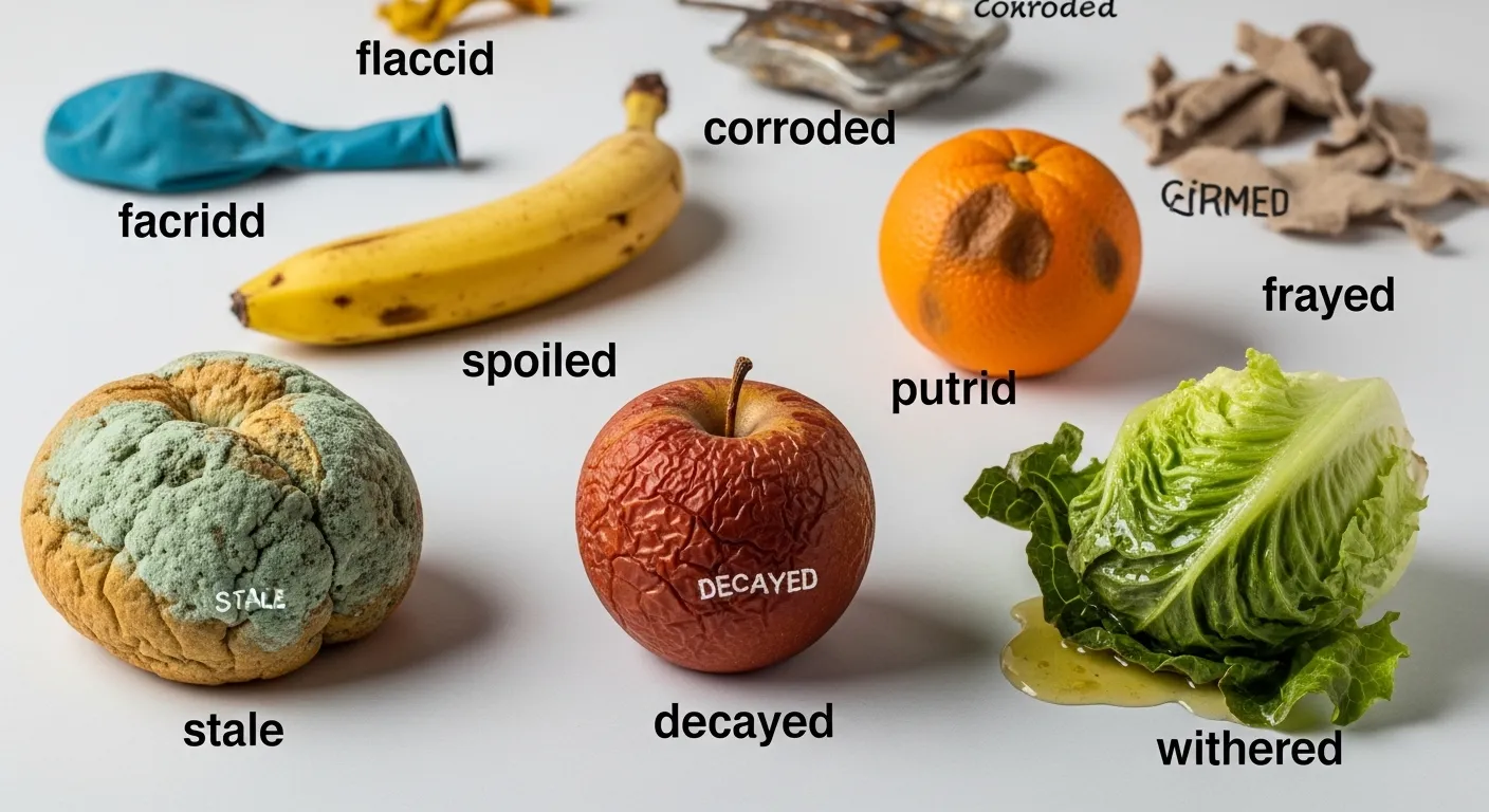 Synonyms for Rotten: Easy Words You Can Use