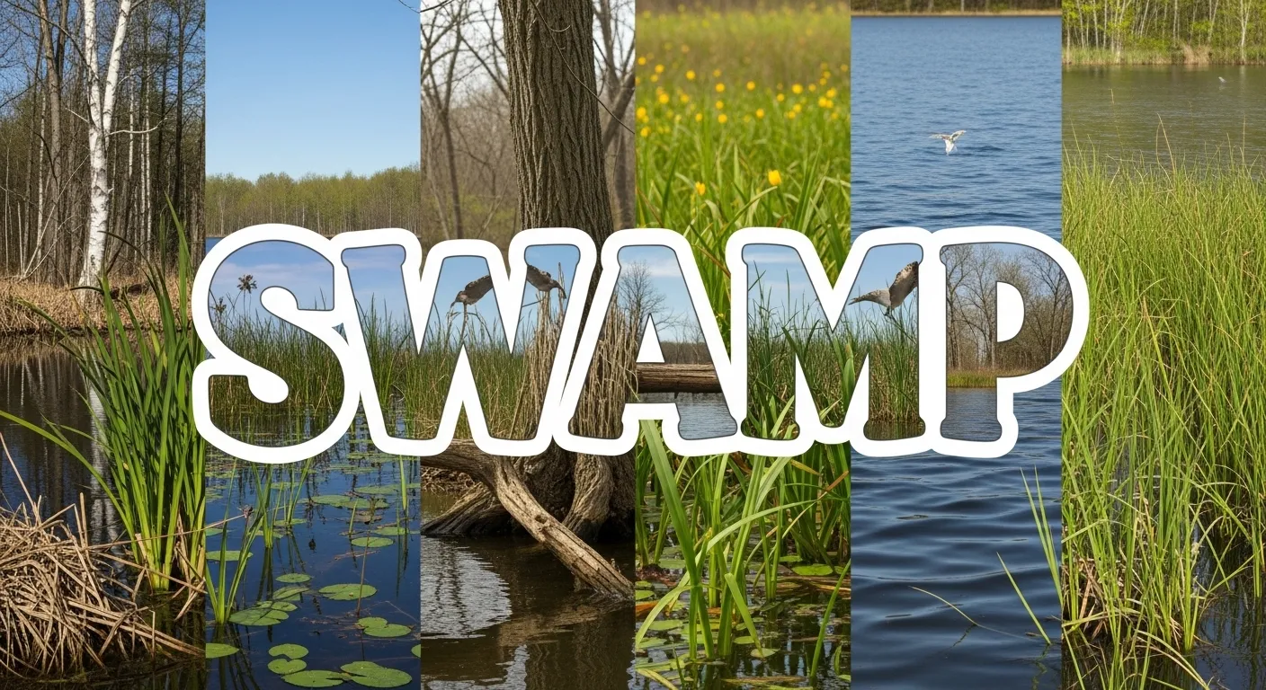 synonyms for swamp