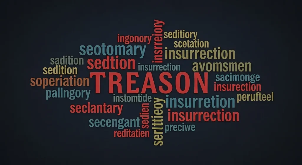 synonyms for treason