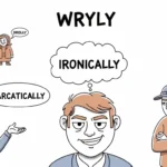 synonyms for wryly