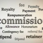 synonyms of commission