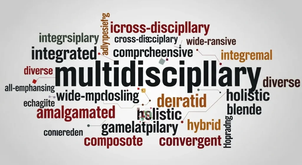 synonyms of multidisciplinary