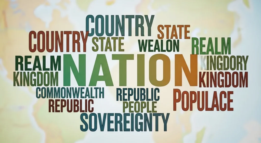 synonyms of nation