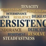synonyms of persistence