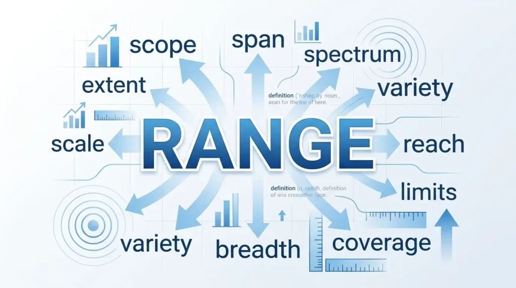 Synonyms of Range