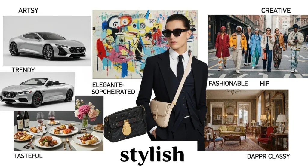 synonyms of stylish