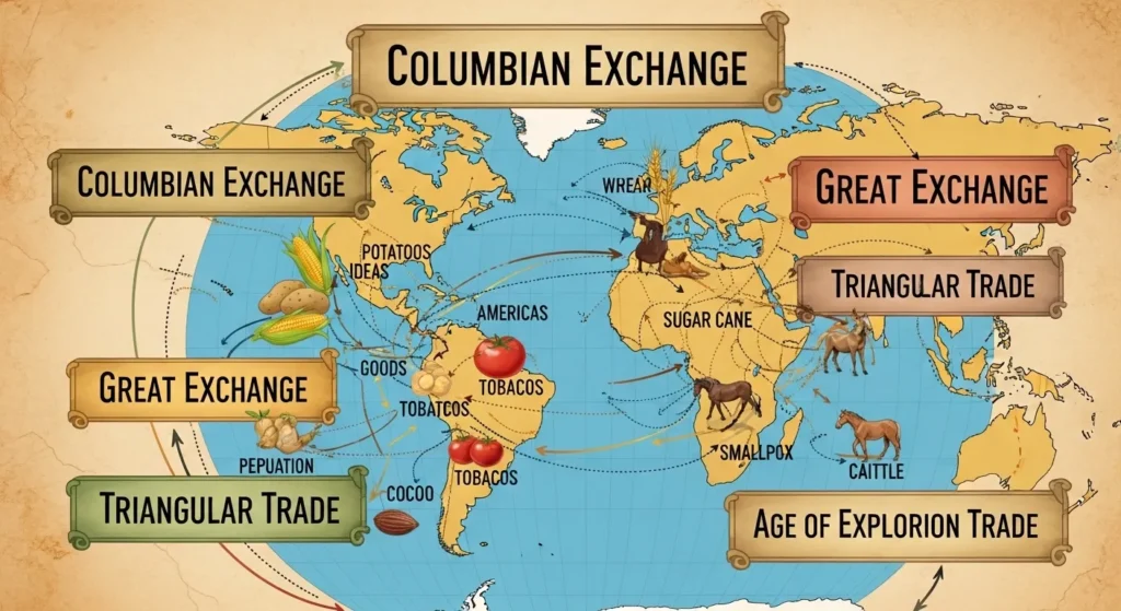 columbian exchange synonyms