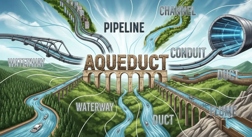 Synonyms for Aqueduct; (Simple Guide 2026)