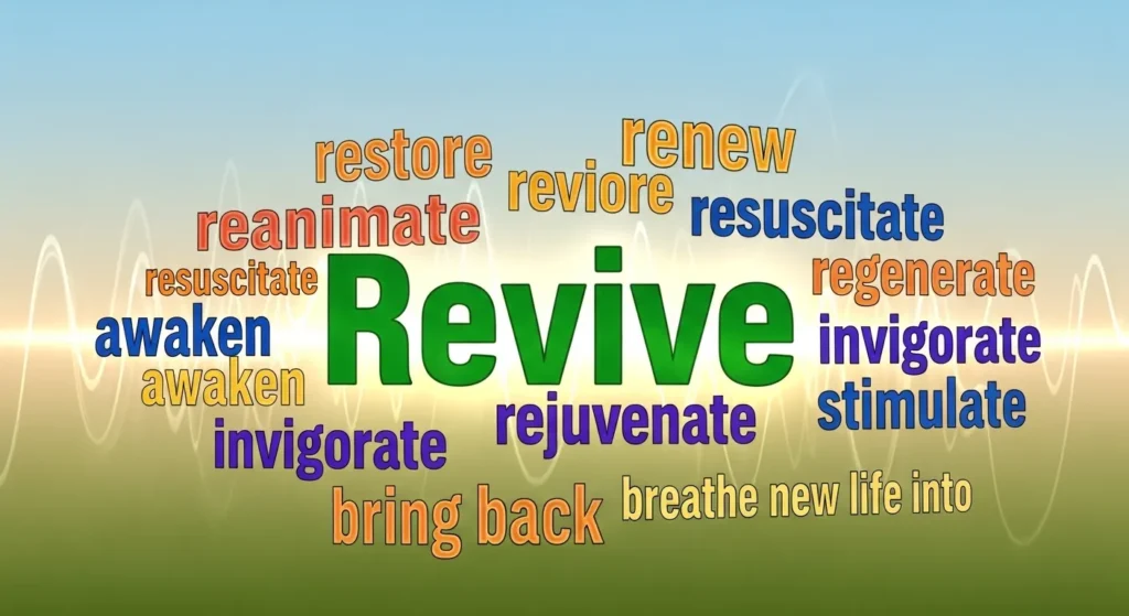 synonyms for revive