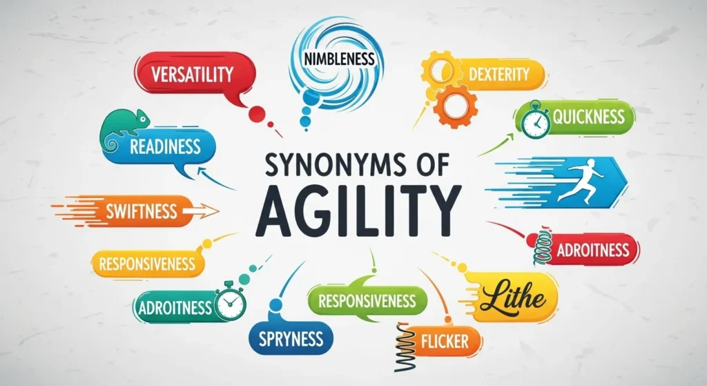 synonyms of agility