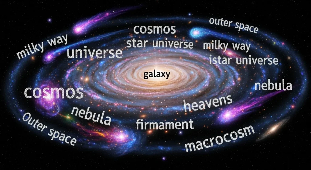 synonyms of galaxy