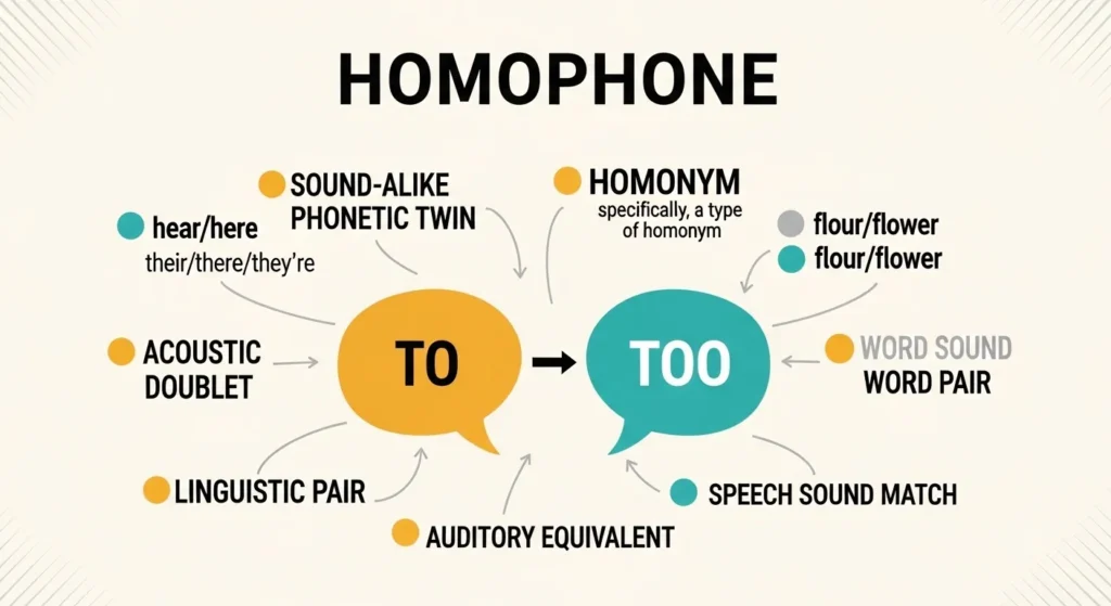 synonyms of homophone