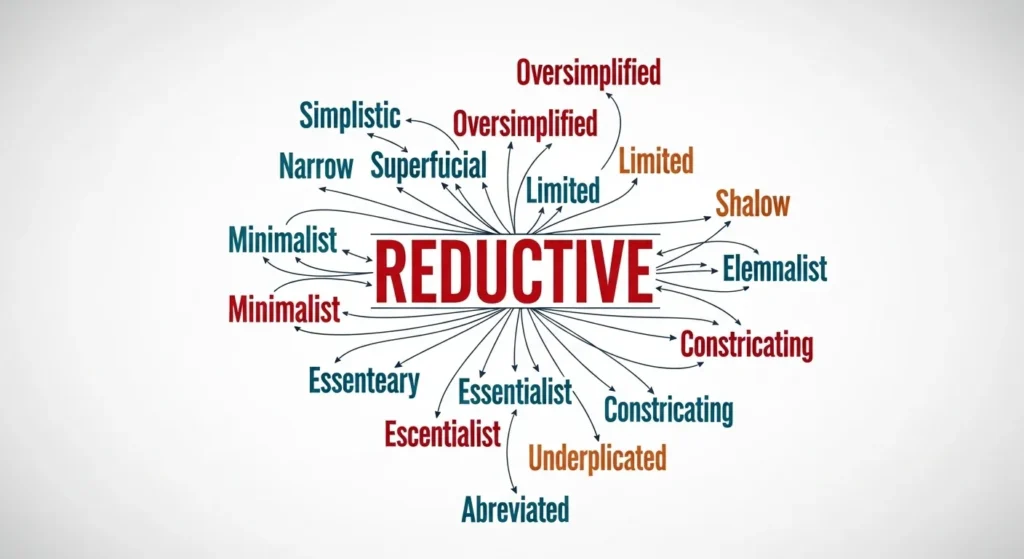 synonyms of reductive