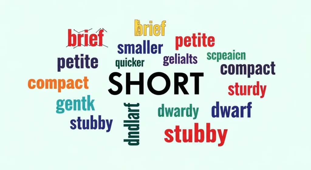synonyms of short