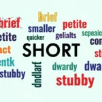 synonyms of short