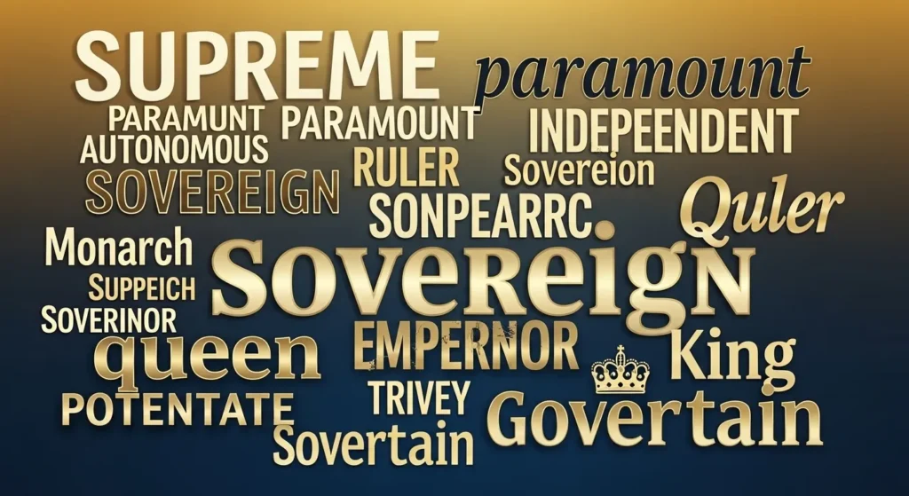 synonyms of sovereign