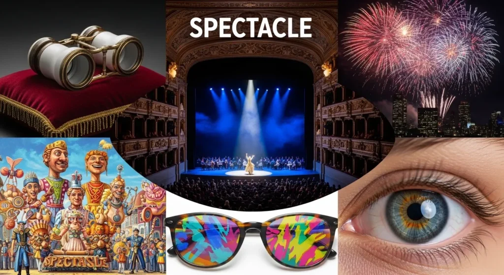synonyms of spectacle