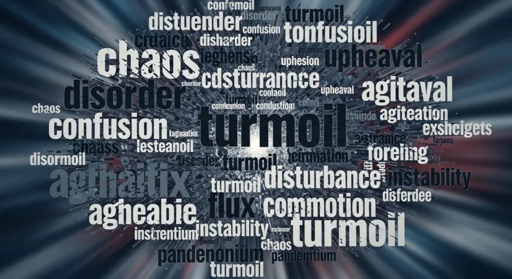 synonyms of turmoil
