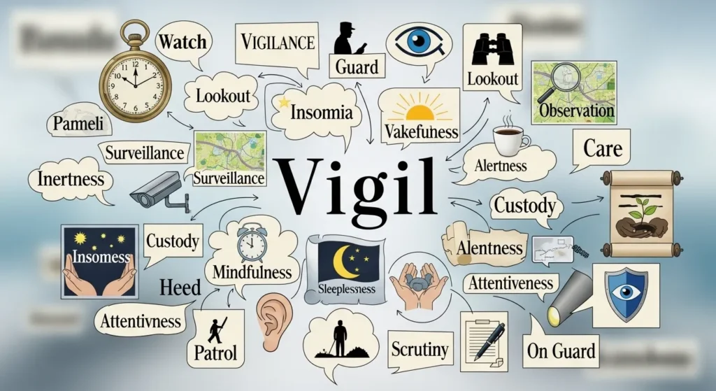 synonyms of vigil