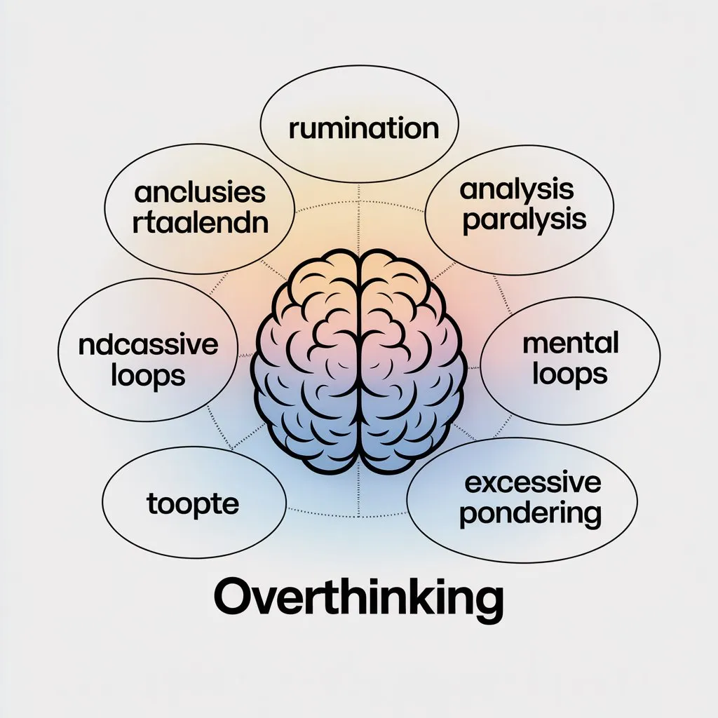 synonyms for overthinking