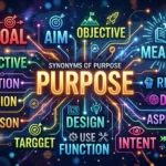 synonyms of purpose
