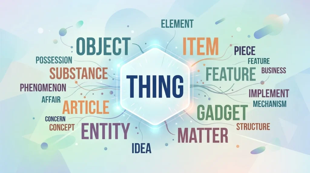 synonyms of thing