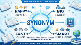 What Is a Synonym Definition and Examples Infographic