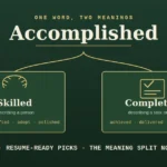 synonyms for accomplished