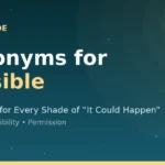 synonyms for possible