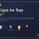 synonyms of shine