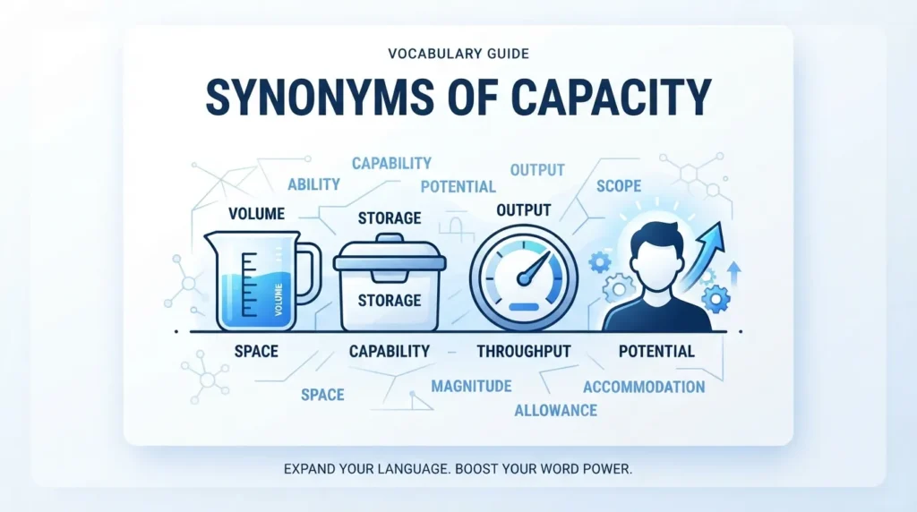 synonyms of capacity