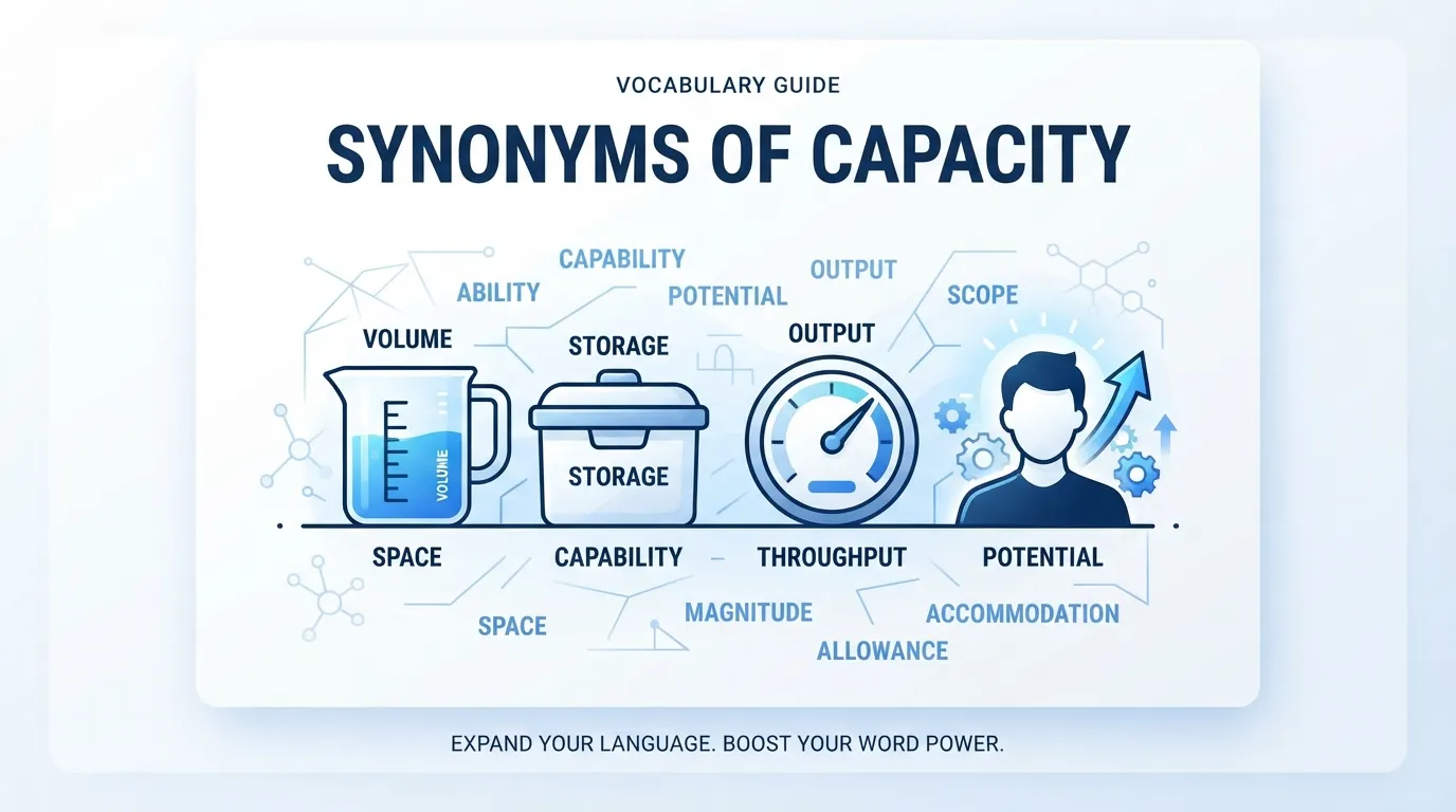 synonyms of capacity