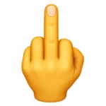 Middle Finger Emoji