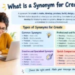 what is a synonym for create